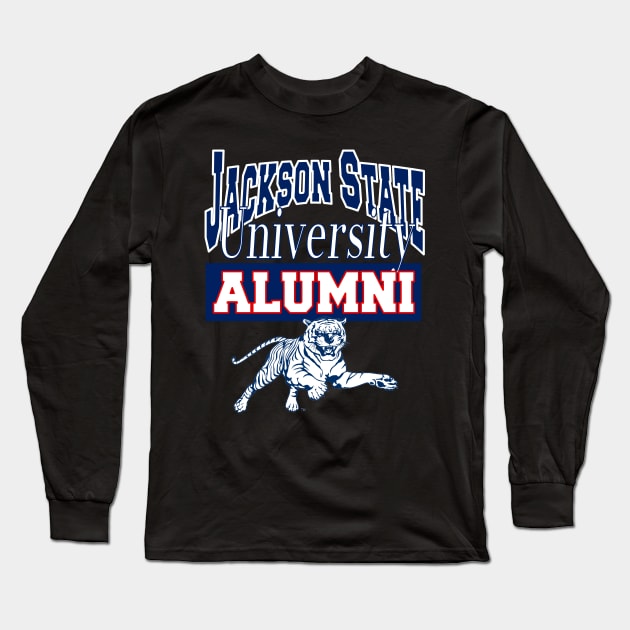 Jackson State 1877 University Apparel Long Sleeve T-Shirt by HBCU Classic Apparel Co